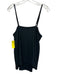 Maeve Size S Black & White Viscose Blend Embellished Spaghetti Strap Tank Top Black & White / S