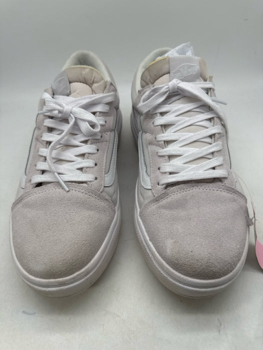 Vans Shoe Size 12 White & Gray Synthetic Men's Shoes