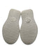 Chloe Shoe Size 36 White & Cream Suede Velcro Strap Blanket Stitch Sandals White & Cream / 36