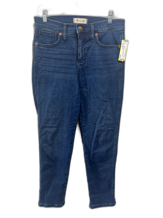 Madewell Size 29 Med Wash Cotton Blend Whiskering High Rise Whiskering Jeans Med Wash / 29