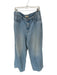 Madewell Size 31 Light Wash Cotton High Waist Wide Leg Jeans Light Wash / 31