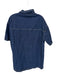 ASOS Design Size 10 Dark Blue Cotton Denim Snap Button Short Sleeve Mini Dress Dark Blue / 10