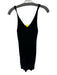 Reformation Size M Black Tencel Blend Sleeveless Ribbed Body Con Dress Black / M
