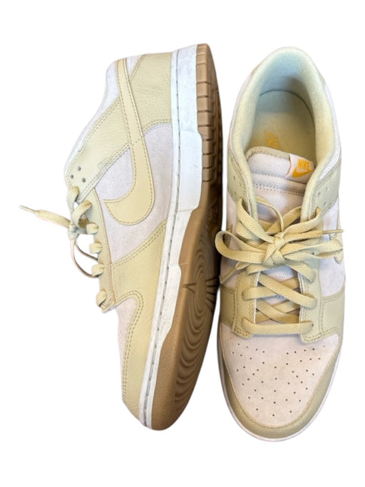Nike Shoe Size 13 Taupe & Beige suede & leather Perforated Athletic Sneakers Taupe & Beige / 13