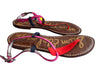 Sam Edelman Shoe Size 7 Brown red 7 purple Leather Upper Suede Detail Shoes Brown red 7 purple / 7