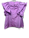 Psophia Vazquez de Castro Size S Purple Polyester Ruffle Cap Sleeve Taffeta Top Purple / S