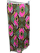 Essentiel Antwerp Size 8 Pink, Green, Yellow Polyester Satin Wrap Midi Skirt Pink, Green, Yellow / 8