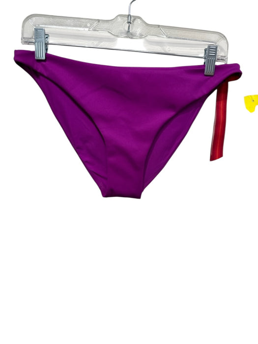 Left On Friday Size M / L Magenta Pink Nylon Bikini Swimsuit Magenta Pink / M / L