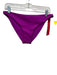 Left On Friday Size M / L Magenta Pink Nylon Bikini Swimsuit Magenta Pink / M / L