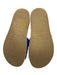 Johnny Was Shoe Size 7 Blue & Brown Suede Stitch Detail slides Mules Sandals Blue & Brown / 7