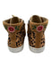 Johnny Was Shoe Size 8 Brown, Black, Pink Cowhide Ponyhair High Top Sneakers Brown, Black, Pink / 8