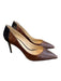 Alexandre Birman Shoe Size 41 Brown & Black Crocodile Pointed Toe Pump Shoes Brown & Black / 41