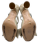 Vicenza Shoe Size 36 Beige Leather Bow detail Round Toe Pumps Beige / 36