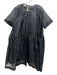 Baum und Pferdgarten Size 44 / L Black Polyester Organza Oversized A line Dress Black / 44 / L