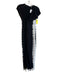 Mijo Size Small Black & White Modal Blend Drop Shoulder V Neck Side Detail Dress Black & White / Small