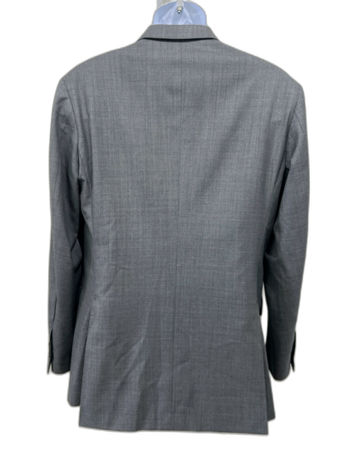 Sid Mashburn Gray Wool Solid 2 Button Men's Suit Gray / 50