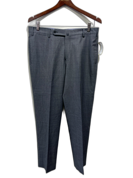 Sid Mashburn Gray Wool Solid 2 Button Men's Suit Gray / 50