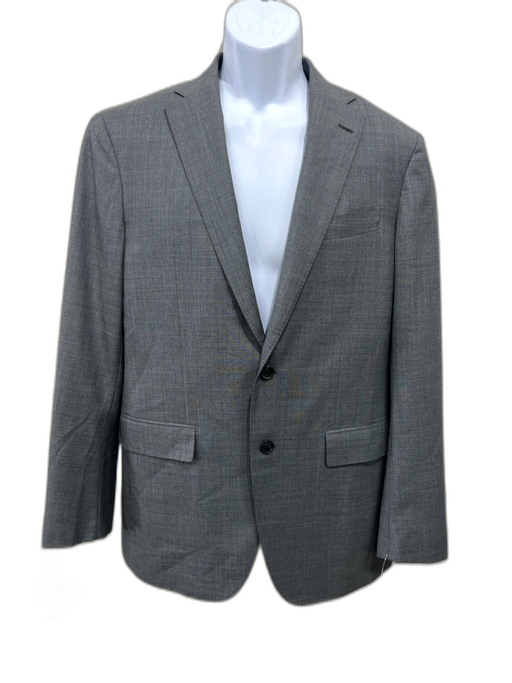 Sid Mashburn Gray Wool Solid 2 Button Men's Suit Gray / 50