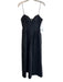 Ronny Kobo Size S Black 100% Cotton Spaghetti Strap Bustier Waist Gathered Dress Black / S