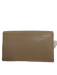 Celine Taupe Brown Leather Canvas Flap Closure Single Handle Dustbag Inc. Bag Taupe Brown / S/M