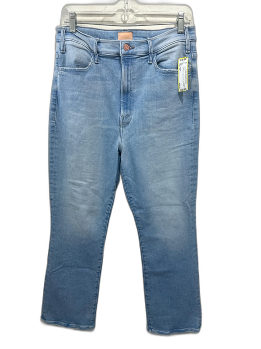 Mother Size 33 Light Wash Cotton Zip Fly Jeans Light Wash / 33