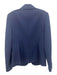 Theory Size 6 Navy Blue Wool 2 Buttons Blazer Jacket Navy Blue / 6