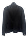 Rag & Bone Size 6 Black Viscose & Nylon Silvertone hardware Blazer Jacket Black / 6