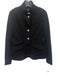 Rag & Bone Size 6 Black Viscose & Nylon Silvertone hardware Blazer Jacket Black / 6