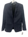 The Kooples Size 38 Navy Blue Acetate & Polyester 1 Button Blazer Jacket Navy Blue / 38