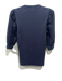 Veronica Beard Size M / 10 Navy Cotton Blend V Neck Button Front Ribbed Top Navy / M / 10