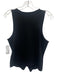 Veronica Beard Size M Black Pima Cotton Sleeveless Rib Knit Button Tank Top Black / M