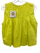 Marie Oliver Size M Neon Yellow Cotton Sleeveless Pintuck Top Neon Yellow / M