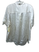 L'agence Size M White Silk Satin Button Front Collared Top White / M