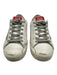 Golden Goose Shoe Size 38 White, Gold, Brown Leather Upper Round Toe Sneakers White, Gold, Brown / 38