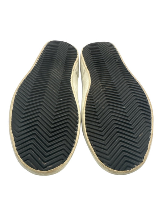 Golden Goose Shoe Size 38 White, Gold, Brown Leather Upper Round Toe Sneakers White, Gold, Brown / 38