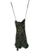 Et Clet Size S Green & Black Polyester Spaghetti Strap Tiger Print Mini Dress Green & Black / S