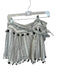 Dodo Bar Or Size S White & Black Cotton Fringe Belted Mini Skirt White & Black / S