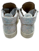 Guiseppe Zanotti Shoe Size 36 White & Iridescent Leather Glitter Sneakers White & Iridescent / 36