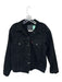 Levi Strauss & Co. Size M Black 100% Cotton Collar Pockets Buttons Jacket Black / M