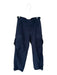 TNA Size 2 Navy Cotton Cargo Sinched Ankle Adjustable Waist Pants Navy / 2