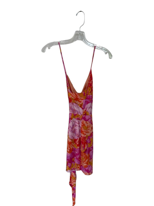 Lovers + Friends Size XXS Pink & Orange Rayon & Viscose Spaghetti Strap Dress Pink & Orange / XXS