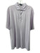 Peter Millar Size L Purple Cotton Solid Polo Men's Short Sleeve Purple / L