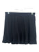 Spanx Size Large Black Polyester Blend Elastic Waist Micropleated Shorts Skirt Black / Large