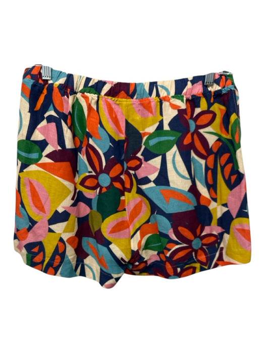 Velvet by Graham & Spencer Size Medium Blue, Yellow, Orange Cap Sleeve Short Set Blue, Yellow, Orange / Medium