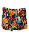 Velvet by Graham & Spencer Size Medium Blue, Yellow, Orange Cap Sleeve Short Set Blue, Yellow, Orange / Medium