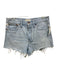 Madewell Size 29 Light Wash Cotton Denim High Rise Distressed Shorts Light Wash / 29