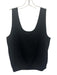 St. John Basics Size L Black Wool Sleeveless Top Black / L