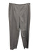 Worth Size 14 Light Gray Cotton Blend Side Zip Trouser Pants Light Gray / 14