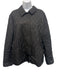 Burberry Size XL Black Polyester & Cotton Diamond Quilted nova check lining Coat Black / XL