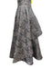 Ellie Wilde Size 8 Mauve & Silver Polyester & Metallic Strapless Tiered Gown Mauve & Silver / 8